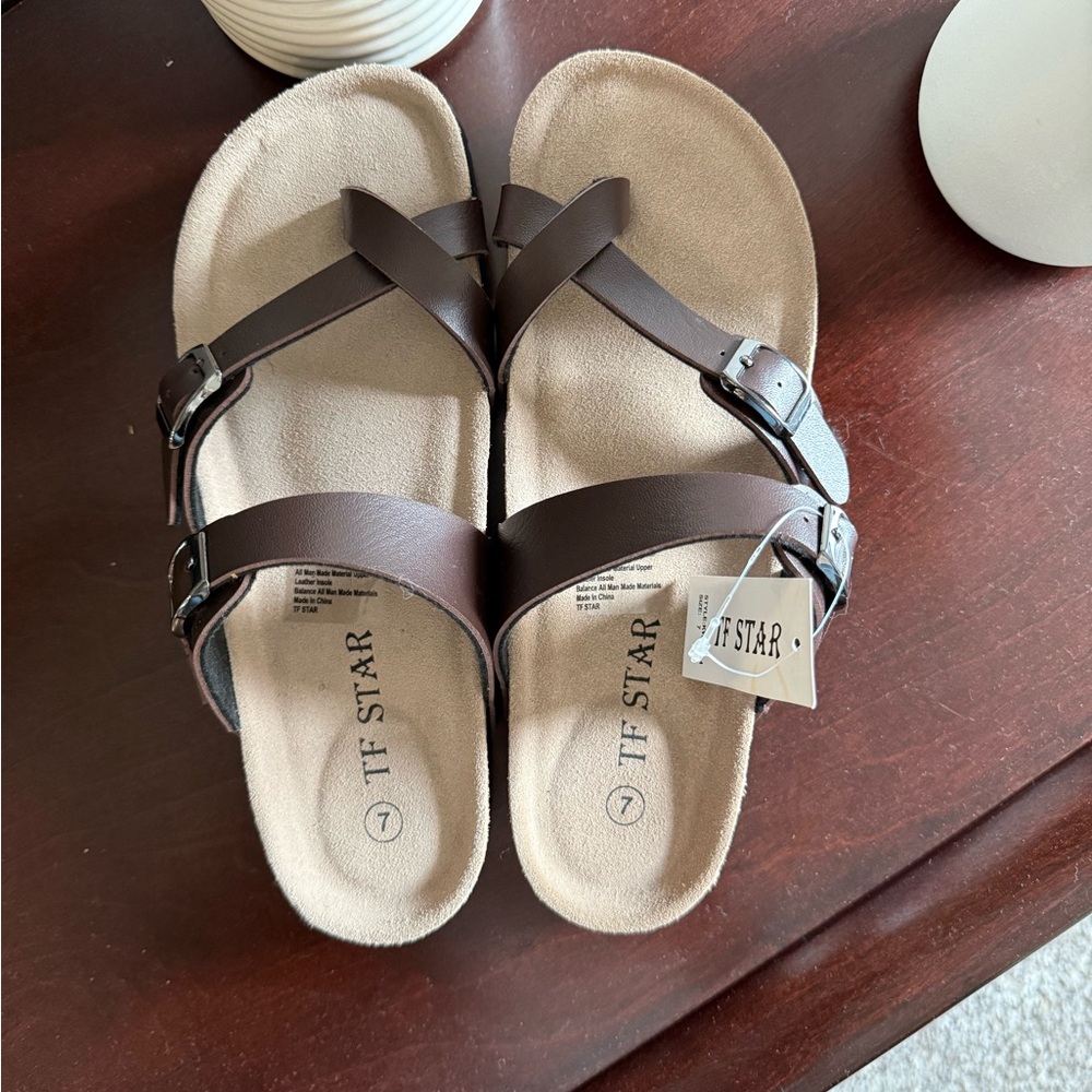 Women's Brown‎ Sandals ❤️